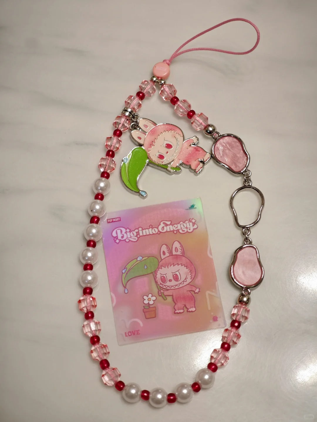 labubu Front high-energy series mobile phone chain