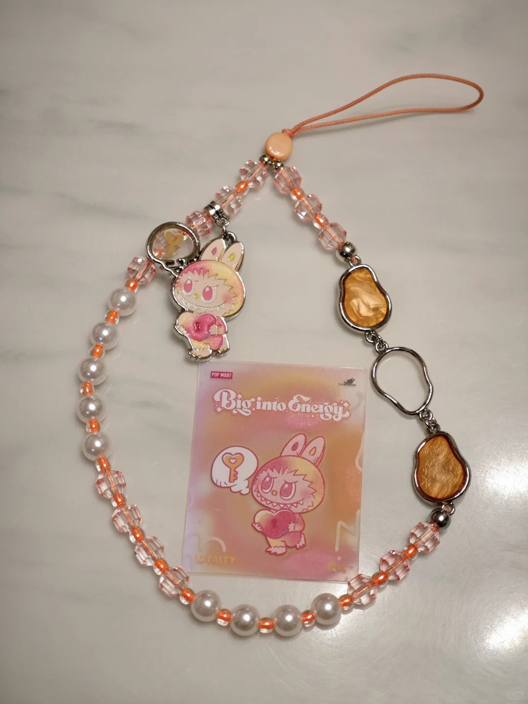 labubu Front high-energy series mobile phone chain