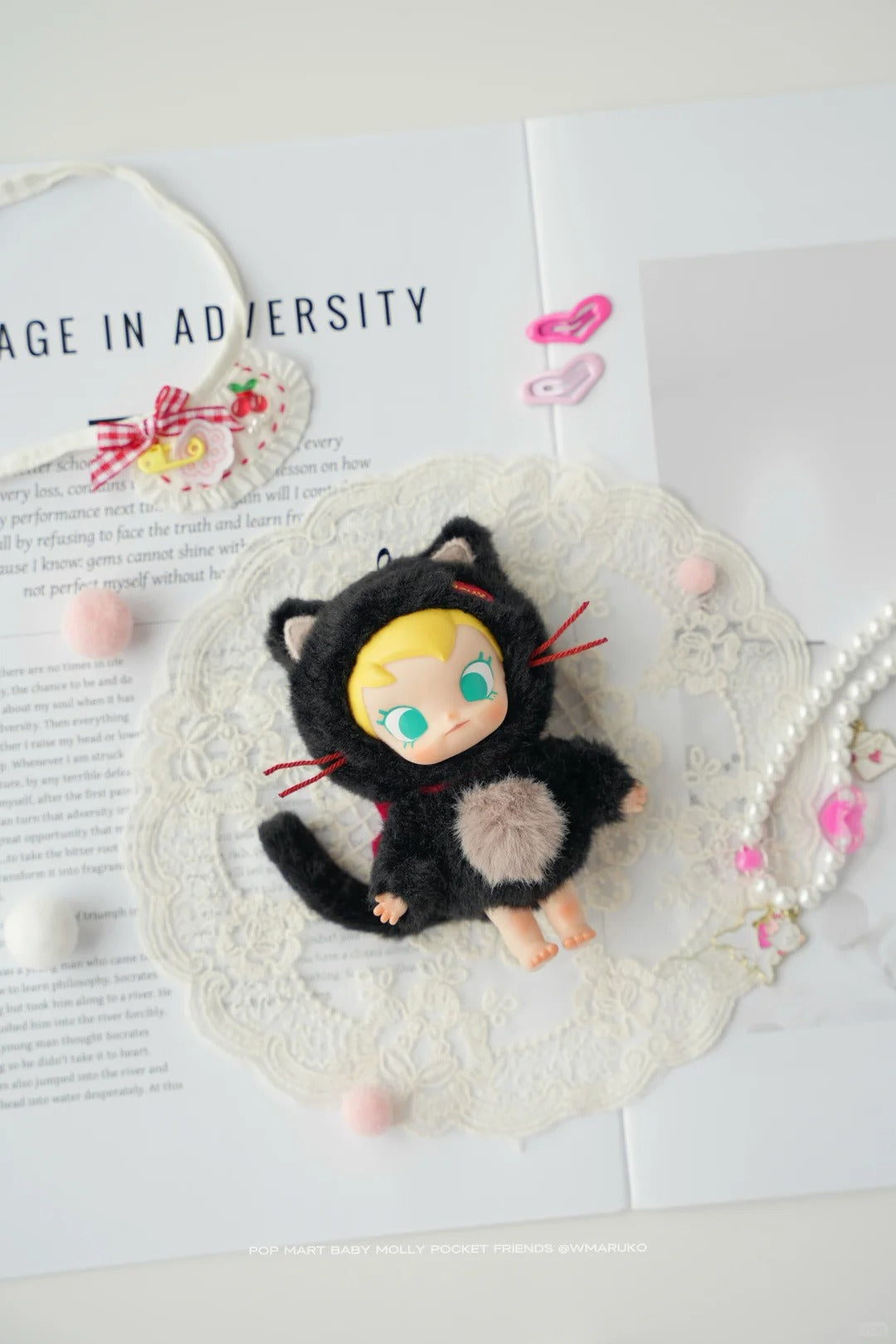 Baby Molly Pocket Friend Series Vinyl Plush Pendant