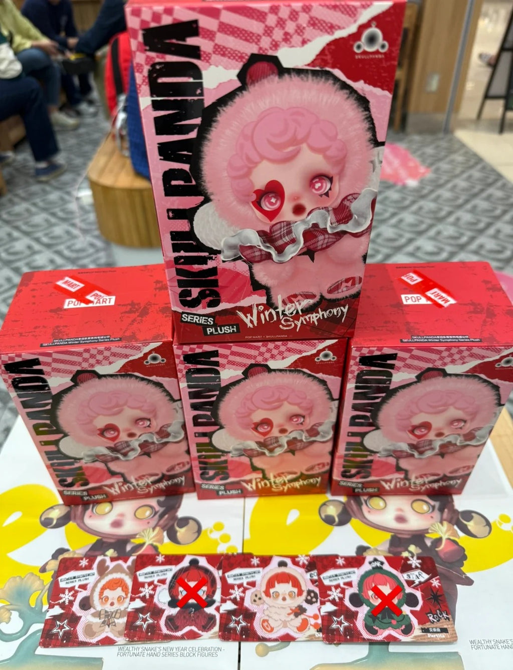 Skull panda winter symphony blind boxes
