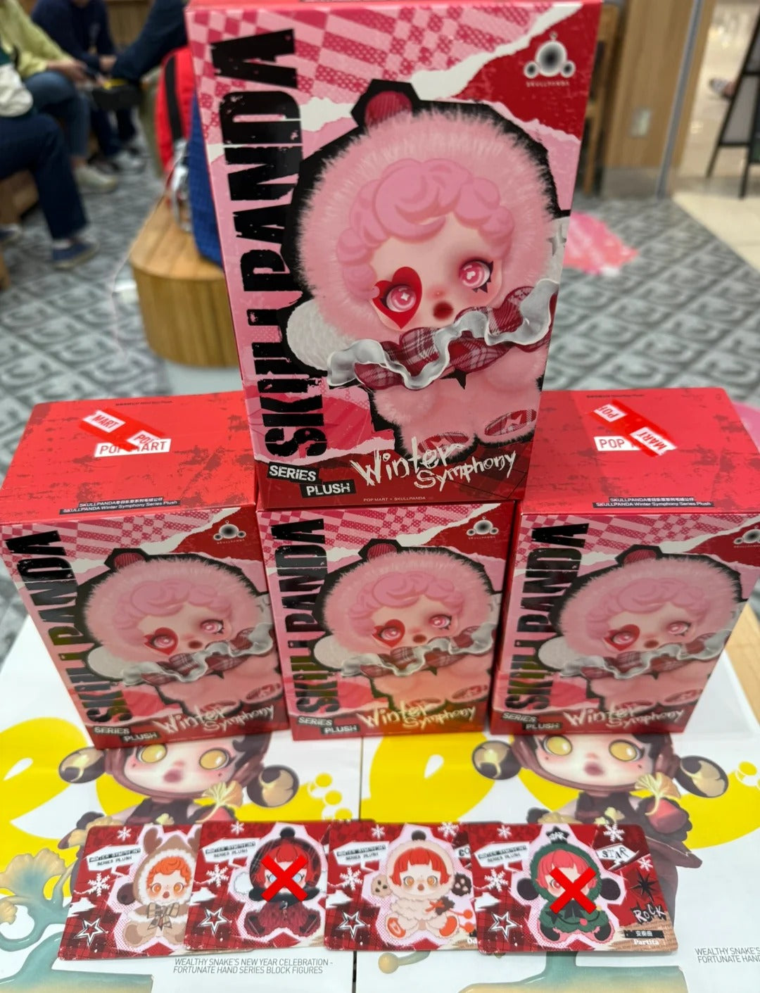 Skull panda winter symphony blind boxes