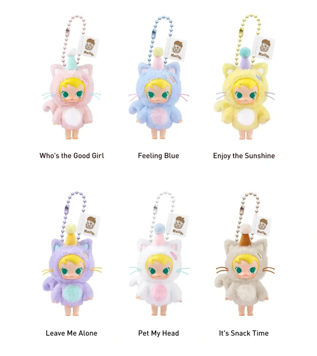 Baby Molly Pocket Friend Series Vinyl Plush Pendant