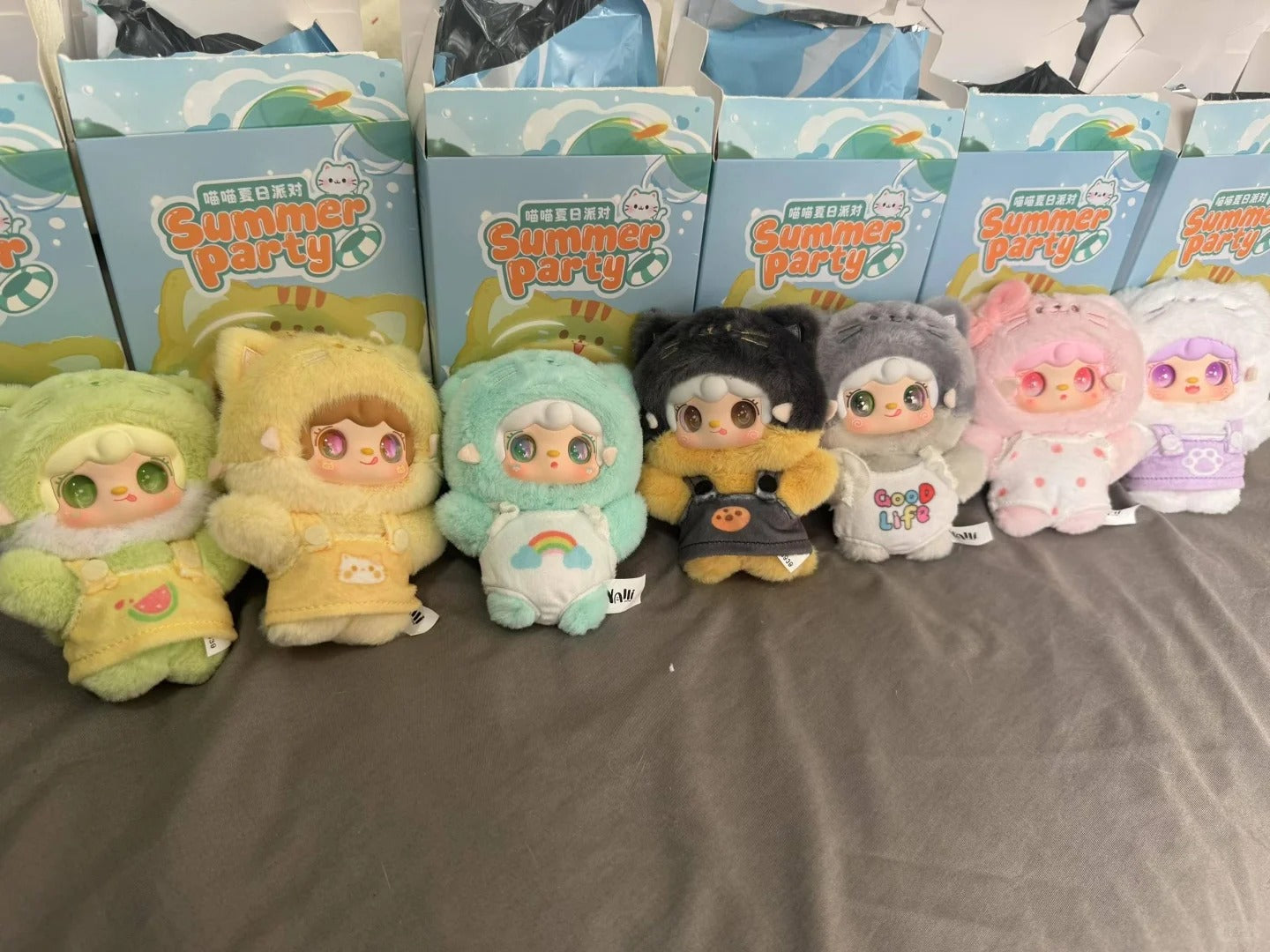 Yooki V12 Meow Meow Summer Party Series Plush Blind Box