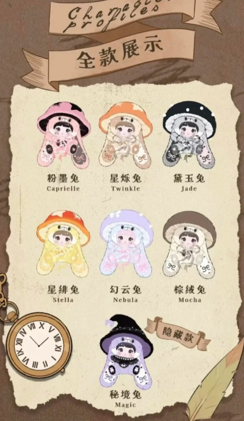 Nommi Mushroom Hat 400% Plush Blind Box