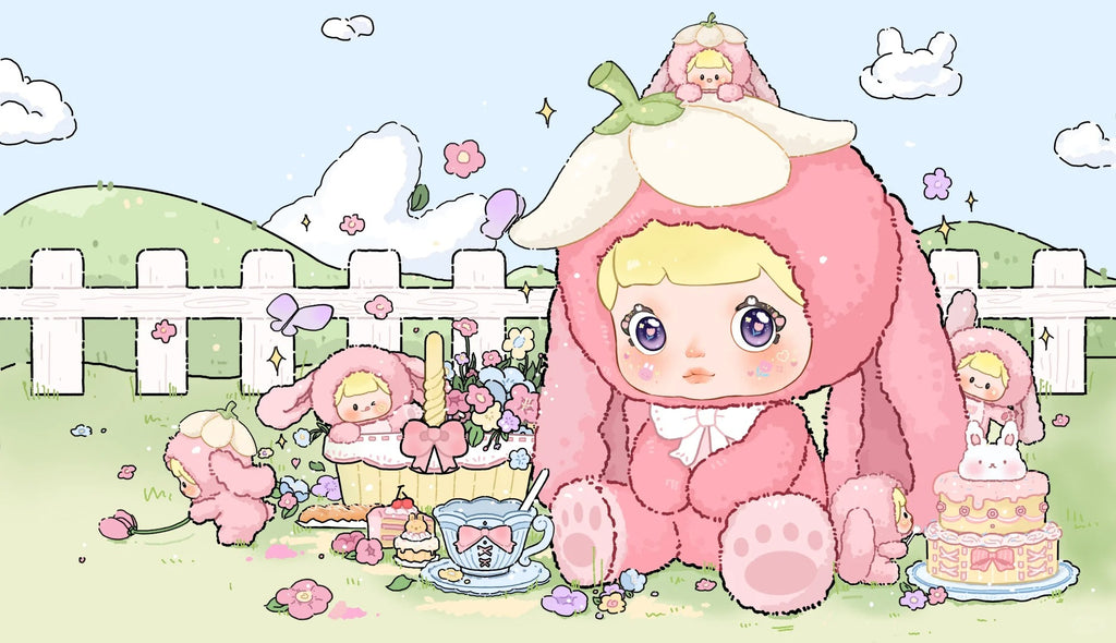 Nommi-V2 Garden Rabbit Series Plush Blind Box