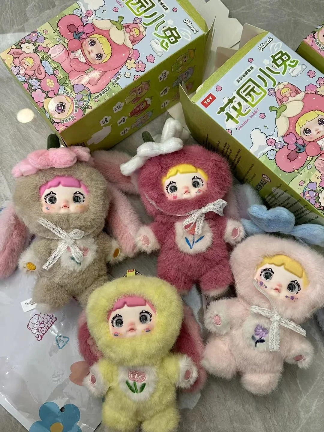 Nommi-V2 Garden Rabbit Series Plush Blind Box
