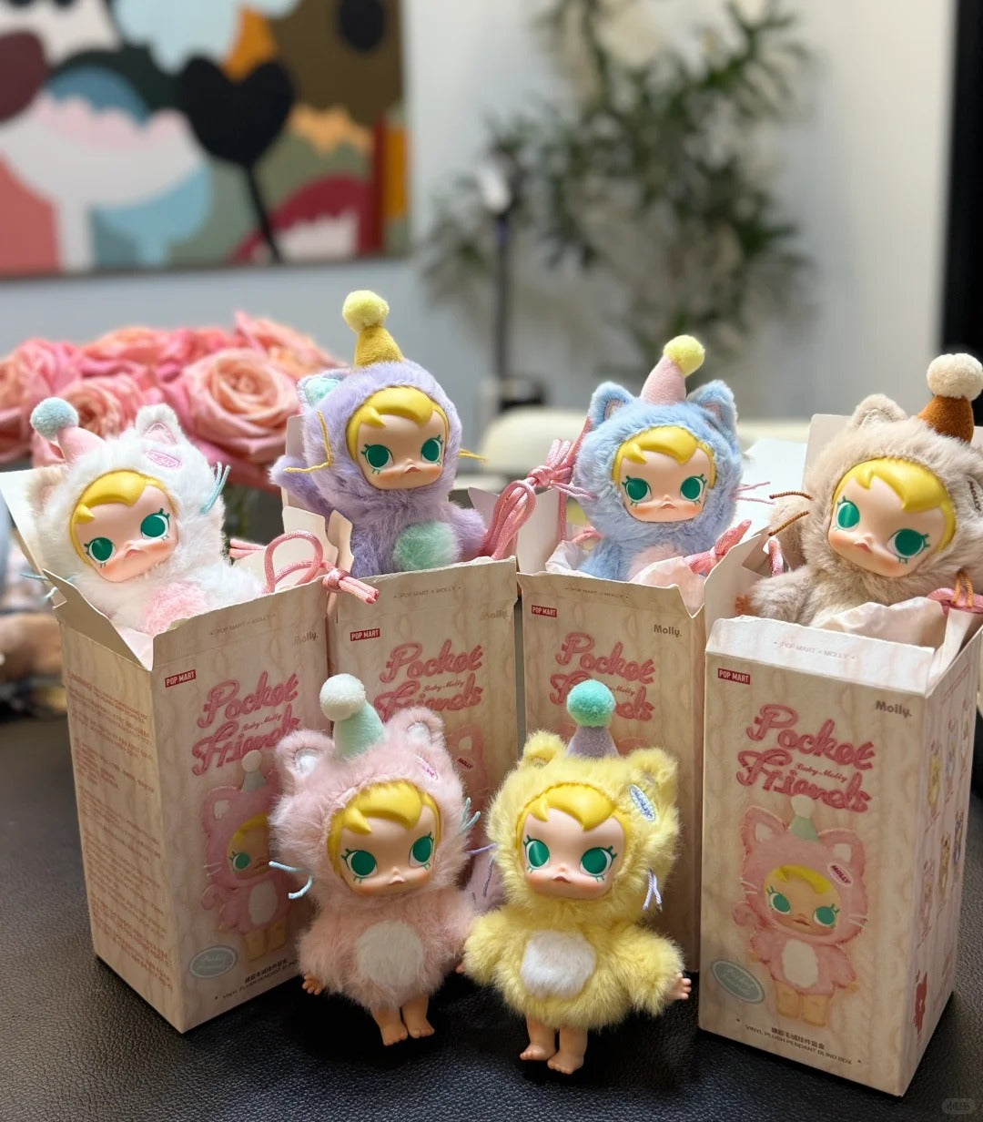 Baby Molly Pocket Friend Series Vinyl Plush Pendant
