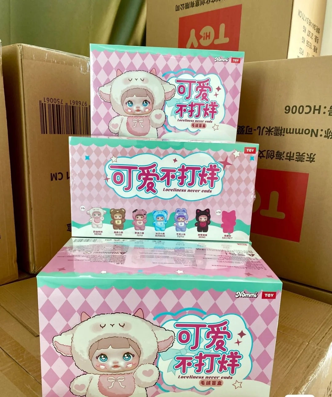 Nommi-V1 Loveliness Never Ends Series Plush Blind Box